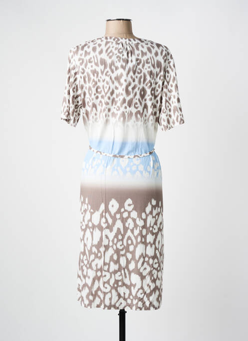 Rochie midi maro FRANK WALDER femeie