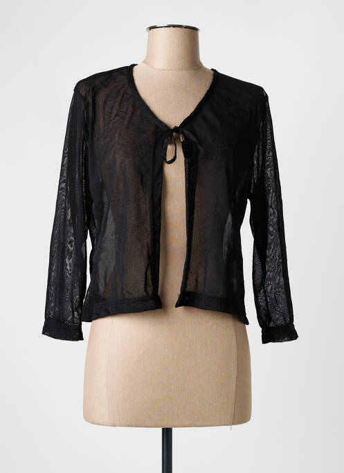 Vestă cu mâneci lungi negru GRIFFON femeie