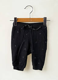 Pantalon drept închidere cu legături de legat talie elastică negru H&M garcon