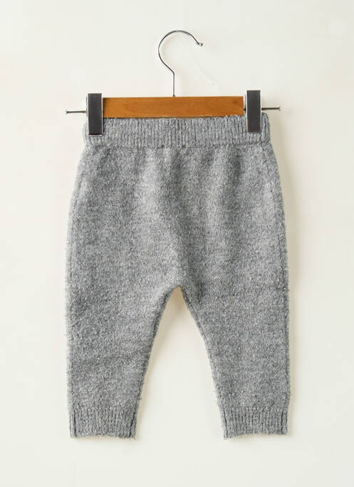 Pantalon drept gri KIABI fată