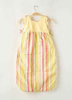 Sac de dormit galben BABYCALIN fată