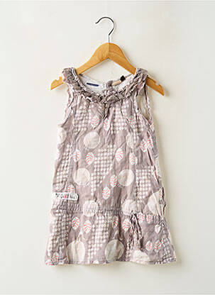 Rochie midi gri IKKS fată