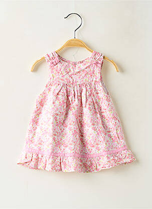 Rochie midi roz CADET ROUSSELLE fată