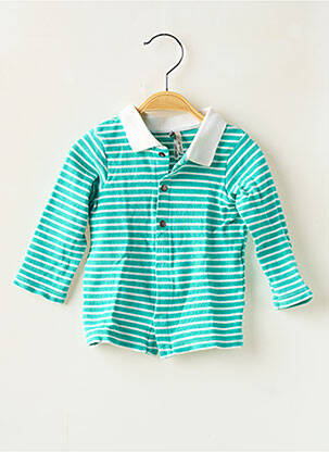 Cămașă cu mâneci lungi verde ORCHESTRA copil