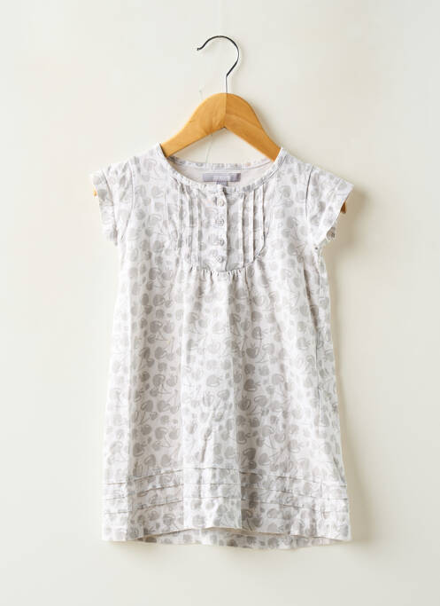 Rochie midi gri 3 SUISSES fată