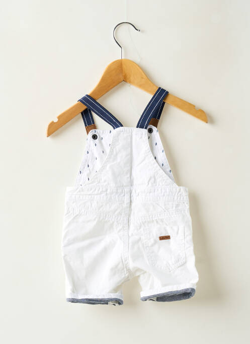 Salopetă alb BABY BY GÉMO băiat