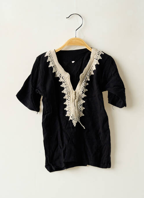 Rochie midi negru SANS MARQUE fată