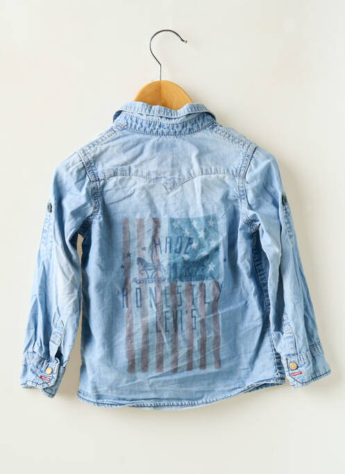 Cămașă cu mâneci lungi albastru LEVIS copil