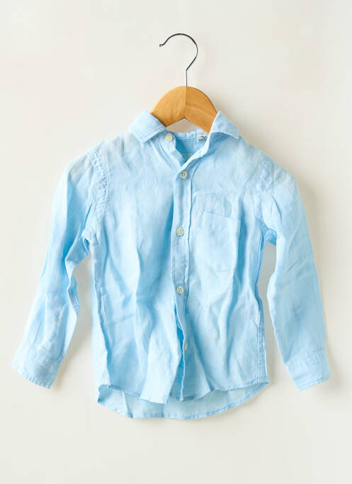 Cămașă cu mâneci lungi albastru HARTFORD băiat