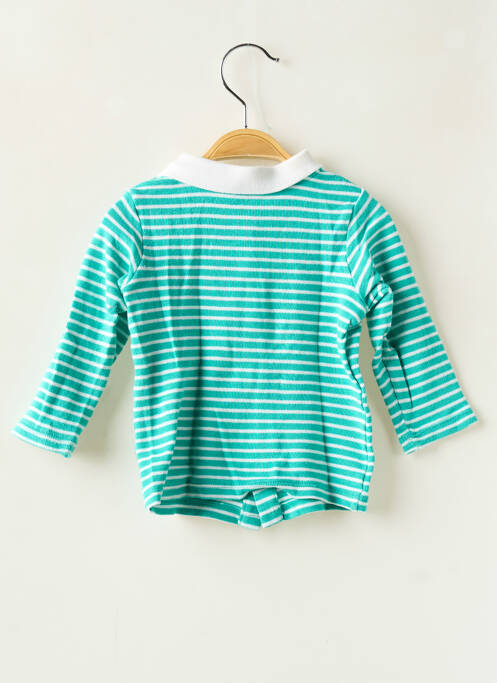 Cămașă cu mâneci lungi verde ORCHESTRA copil