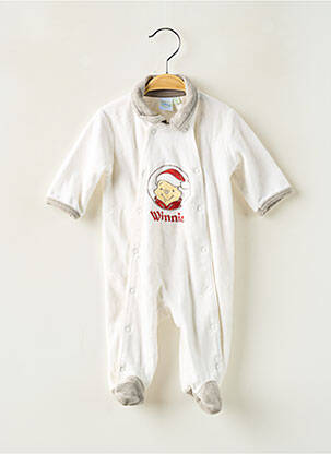 Pijama mâneci lungi alb DISNEY copil