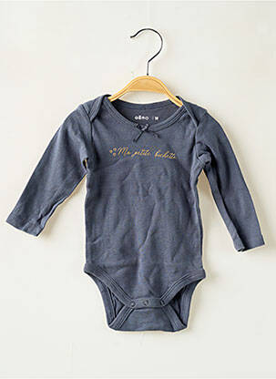 Body de lenjerie gri GEMO fată