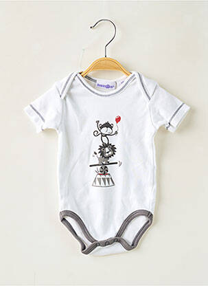 Body de lenjerie alb BABIES RUS copil