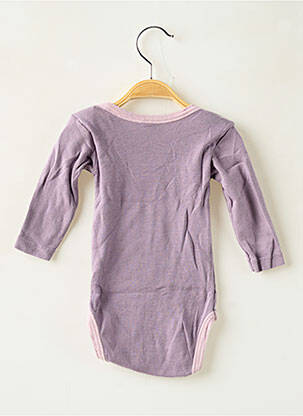 Body de lenjerie serigrafie flockată violet ABSORBA fată