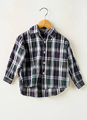 Cămașă cu mâneci lungi albastru RALPH LAUREN băiat