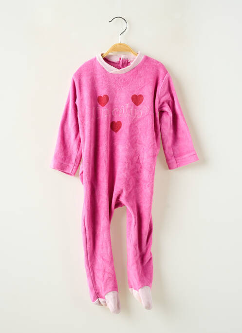 Pijama roz CARAMOUILLE fată