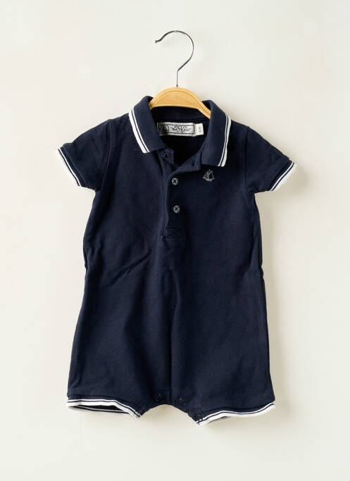 Salopetă pentru bebeluși albastru PETIT BATEAU băiat