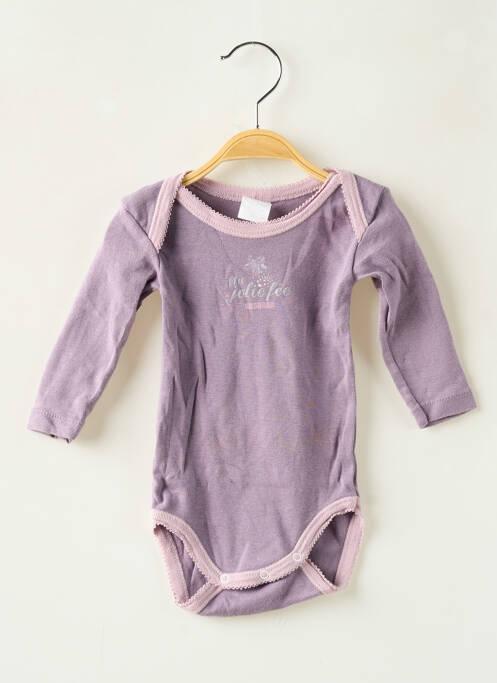 Body de lenjerie violet ABSORBA fată