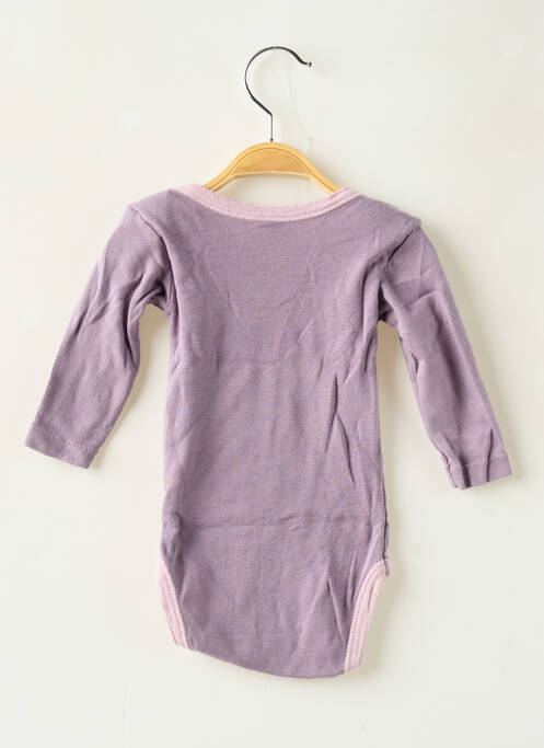 Body de lenjerie violet ABSORBA fată