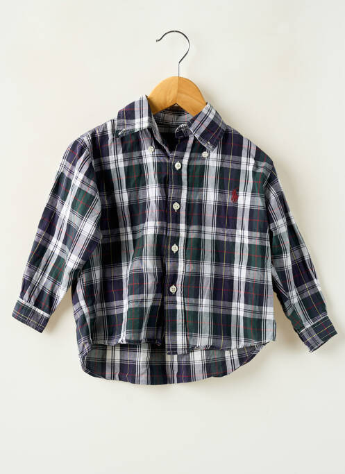 Cămașă cu mâneci lungi albastru RALPH LAUREN băiat