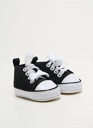 Papuci/pantofi de casă vârf rotund vârf rotund negru SANS MARQUE copil