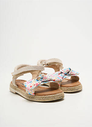 Sandale/Pantofi decupați bej CREEKS fată