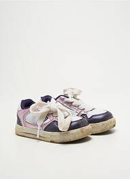 Adidași țesătură satinată vârf rotund violet CREEKS fată