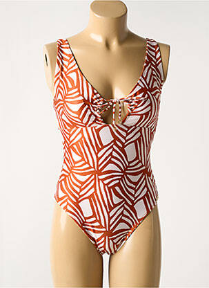 Costum de baie dintr-o singură piesă portocaliu WATERCULT femeie