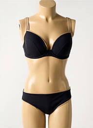 Costum de baie din două piese elasticitate top sutien modelat negru MARYAN MEHLHORN femme