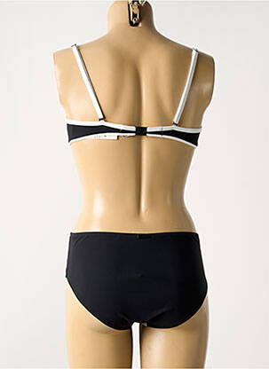 Costum de baie din două piese elasticitate sutien cupe întregi cu decolteu înalt negru MARYAN MEHLHORN femeie