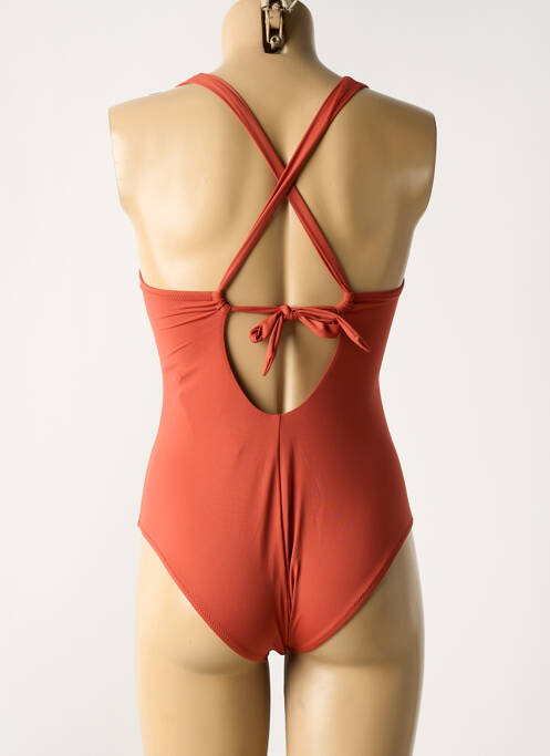 Costum de baie dintr-o singură piesă portocaliu WATERCULT femeie