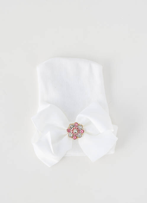 Căciulă alb SANS MARQUE fată