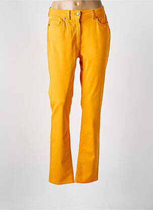 Pantalon slim buzunare galben SAINT JAMES femeie