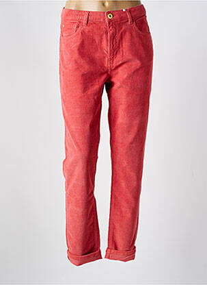 Pantalon slim buzunare roz TBS femeie