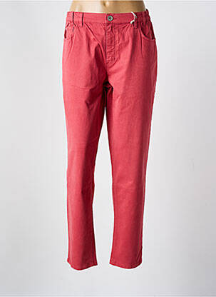 Pantalon slim buzunare roz TBS femeie
