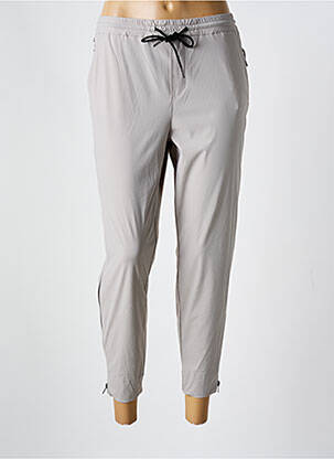 Pantalon 7/8 talie elastică gri TIMEZONE femeie
