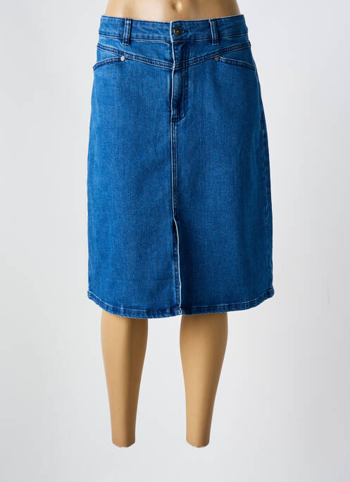 Fustă midi albastru MISE AU GREEN femeie