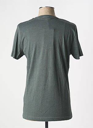 Tricou croială cambrată mâneci scurte verde TBS bărbat