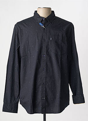 Cămașă cu mâneci lungi negru TBS bărbat