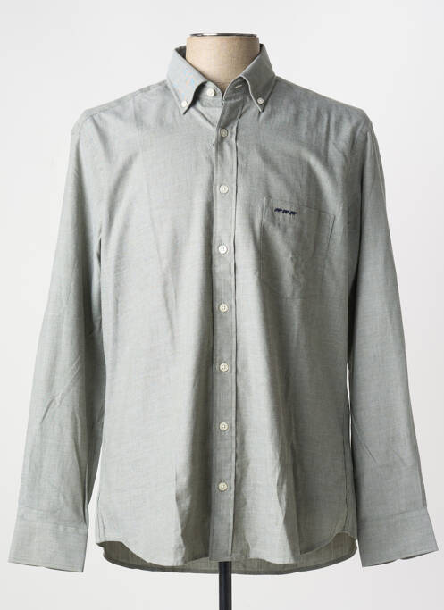 Cămașă cu mâneci lungi verde MISE AU GREEN bărbat