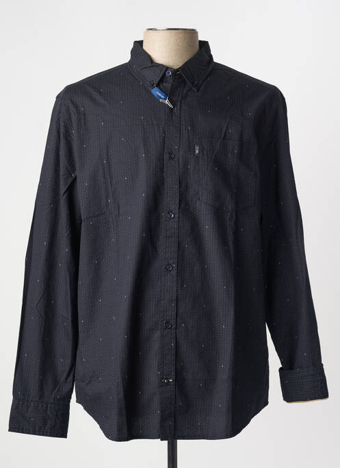 Cămașă cu mâneci lungi negru TBS bărbat