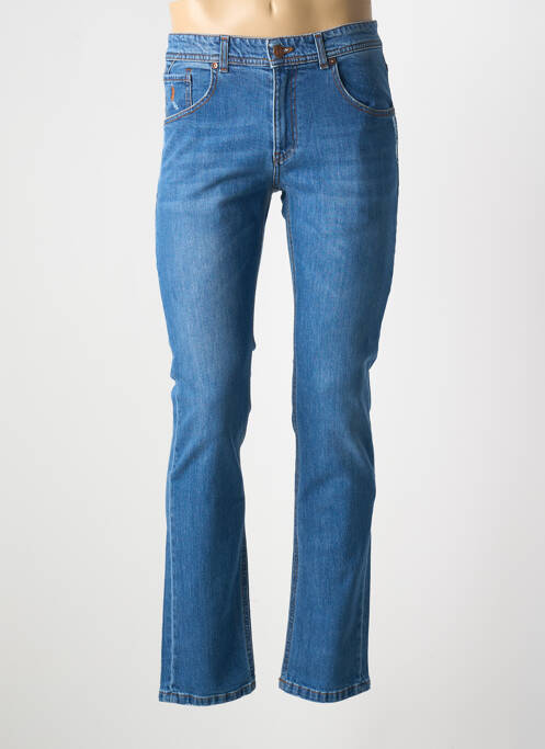 Blugi cu croială slim albastru MCLASSICS bărbat