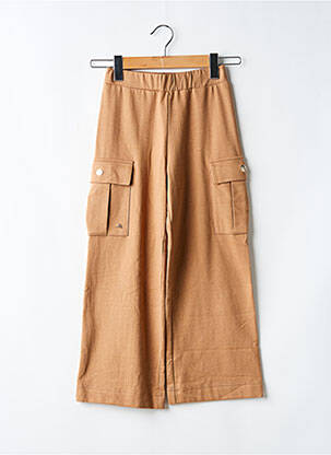 Pantalon larg maro MAYORAL fată