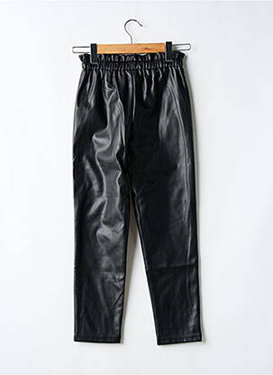 Pantalon slim mărime normală talie elastică negru MAYORAL fată