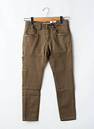 Blugi cu croială slim verde GARCIA copil