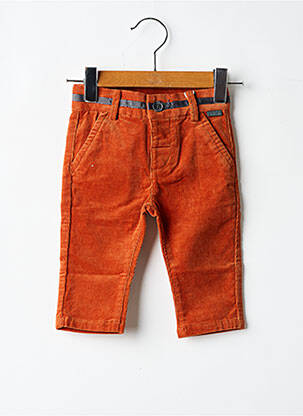 Pantalon drept portocaliu BOBOLI băiat
