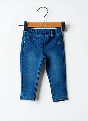 Jegging elasticitate talie elastică albastru BOBOLI fată