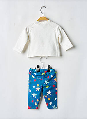 Set pantaloni guler rotund albastru BOBOLI copil