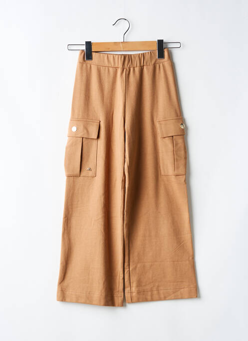 Pantalon larg maro MAYORAL fată