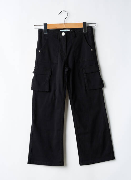 Blugi cu croială largă negru BOBOLI fată